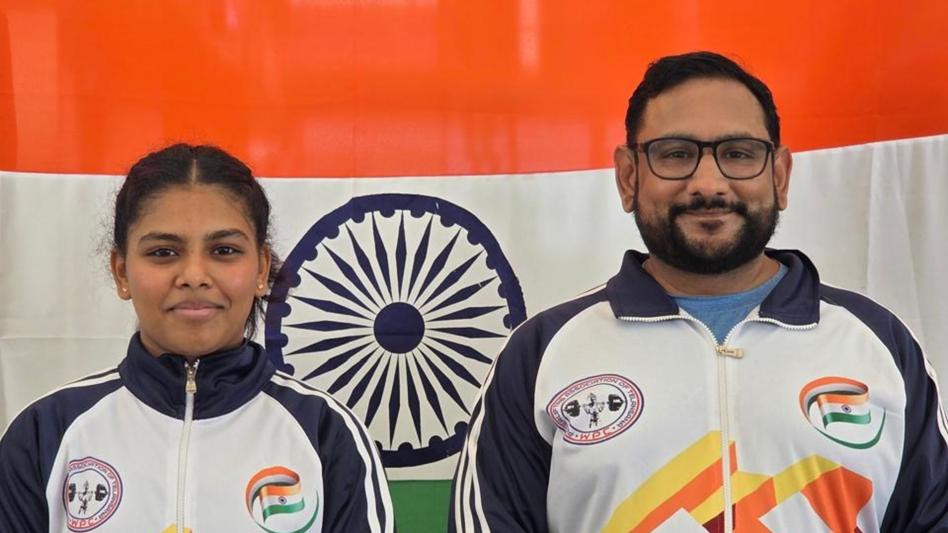 Ajay, Vanisha for World Powerlifting
