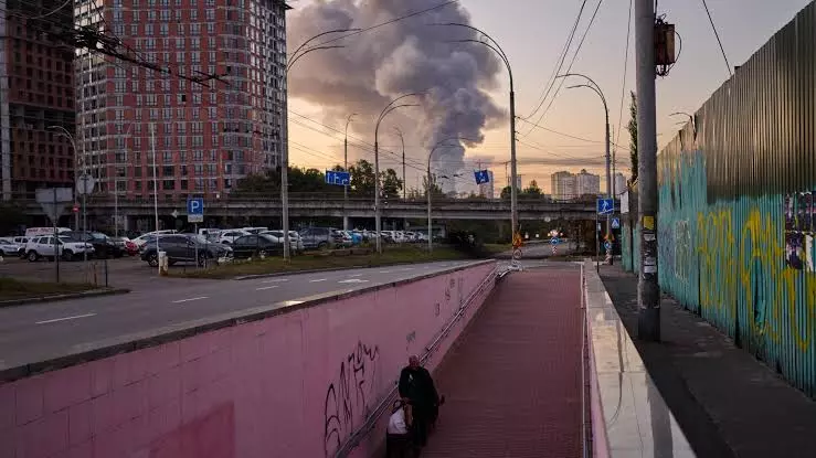 Russian Strikes On Ukrainian Capital Kill 2 People, Ending Pause In Attacks Russian Strikes On Ukrainian Capital Kill 2 People, Ending Pause In Attacks