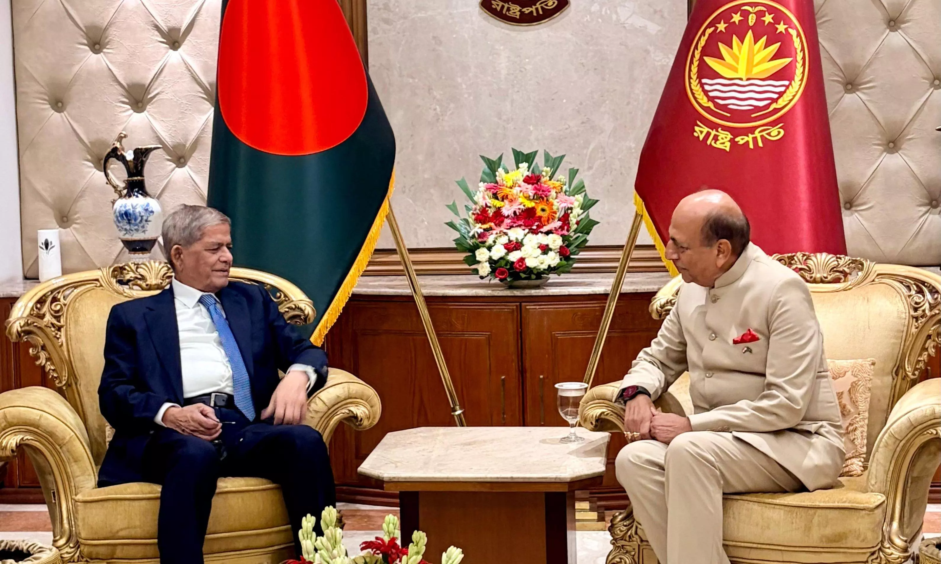 Bangladesh President Urges Swift Resolution of Outstanding Issues With India Bangladesh President Urges Swift Resolution of Outstanding Issues With India