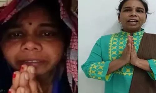 Woman Who Went For Domestic Work And Tortured In Kuwait Rescued By NGO Woman Who Went For Domestic Work And Tortured In Kuwait Rescued By NGO