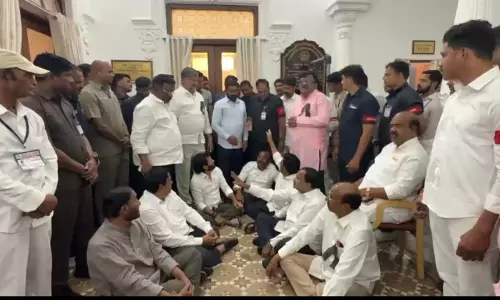 BRS Protests Over Unfulfilled Cong. Promises