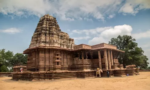 Open-Cast Mining Poses Threat To Ramappa Temple: Trust Open-Cast Mining Poses Threat To Ramappa Temple: Trust
