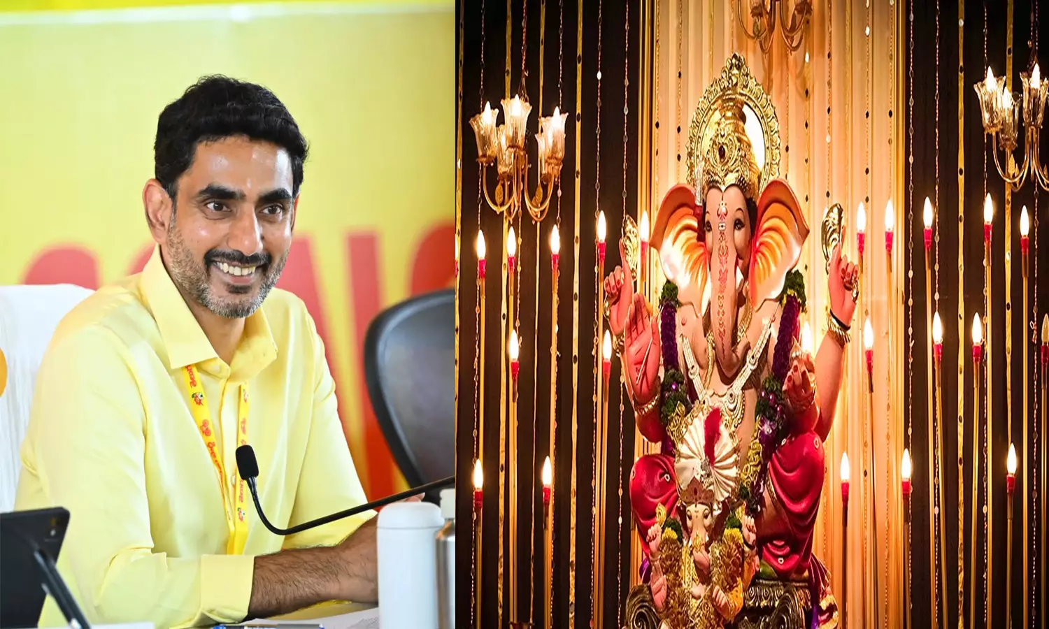 AP Govt Announces Free Electricity for Ganesh Pandals Across the State AP Govt Announces Free Electricity for Ganesh Pandals Across the State