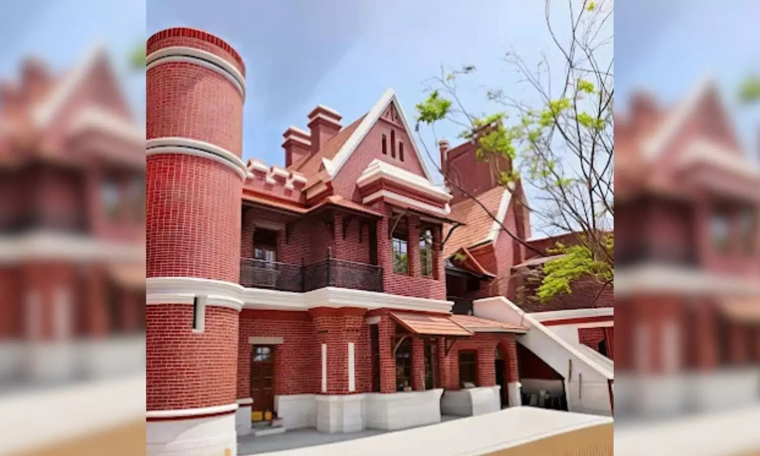 Arani French Glass Palace in Tiruvannamalai Restored Arani French Glass Palace in Tiruvannamalai Restored