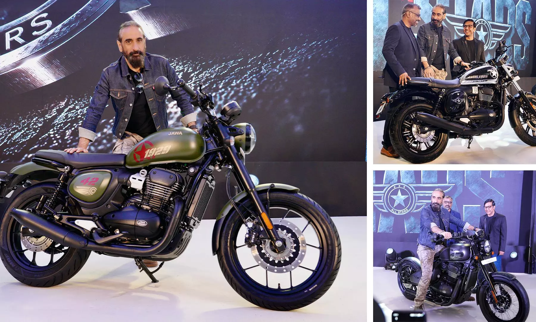 Jawa All Stars 42 bike Unveiled at Rs 1.85 lakh Jawa All Stars 42 bike Unveiled at Rs 1.85 lakh