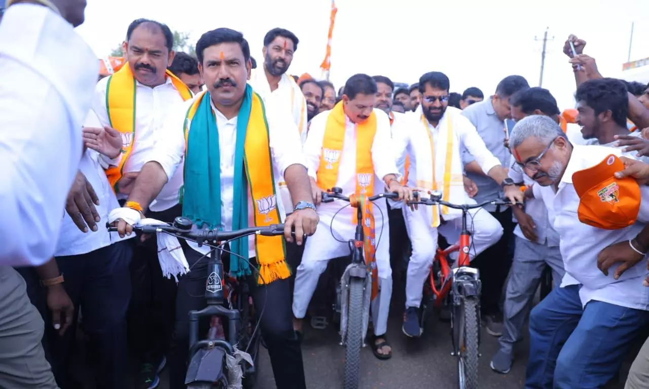 ‘Ballari Chalo’ Is Only First Phase Of BJP’s Fight Against Cong: Vijayendra ‘Ballari Chalo’ Is Only First Phase Of BJP’s Fight Against Cong: Vijayendra
