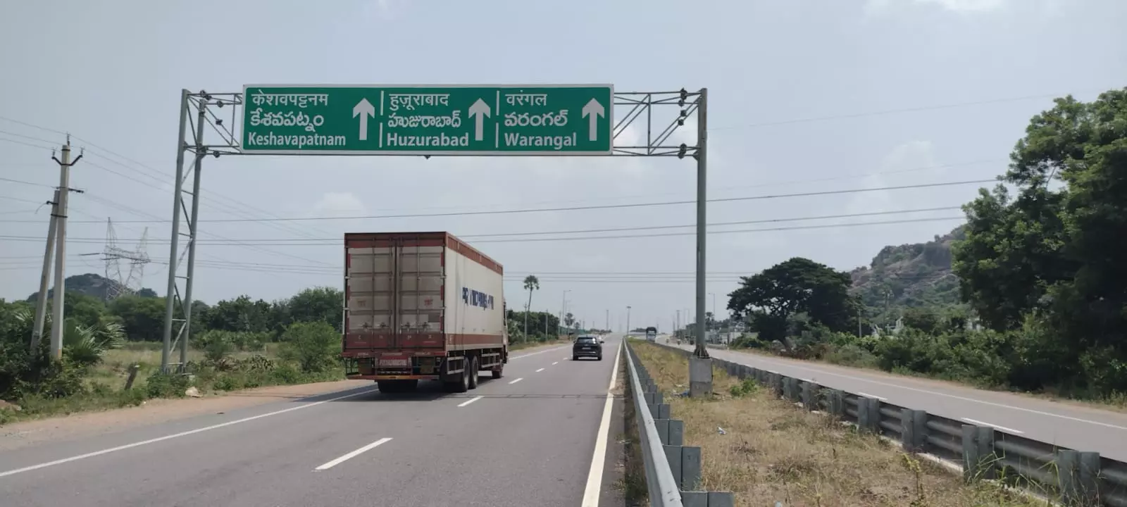Karimnagar-Warangal NH Works At Final Stage Karimnagar-Warangal NH Works At Final Stage