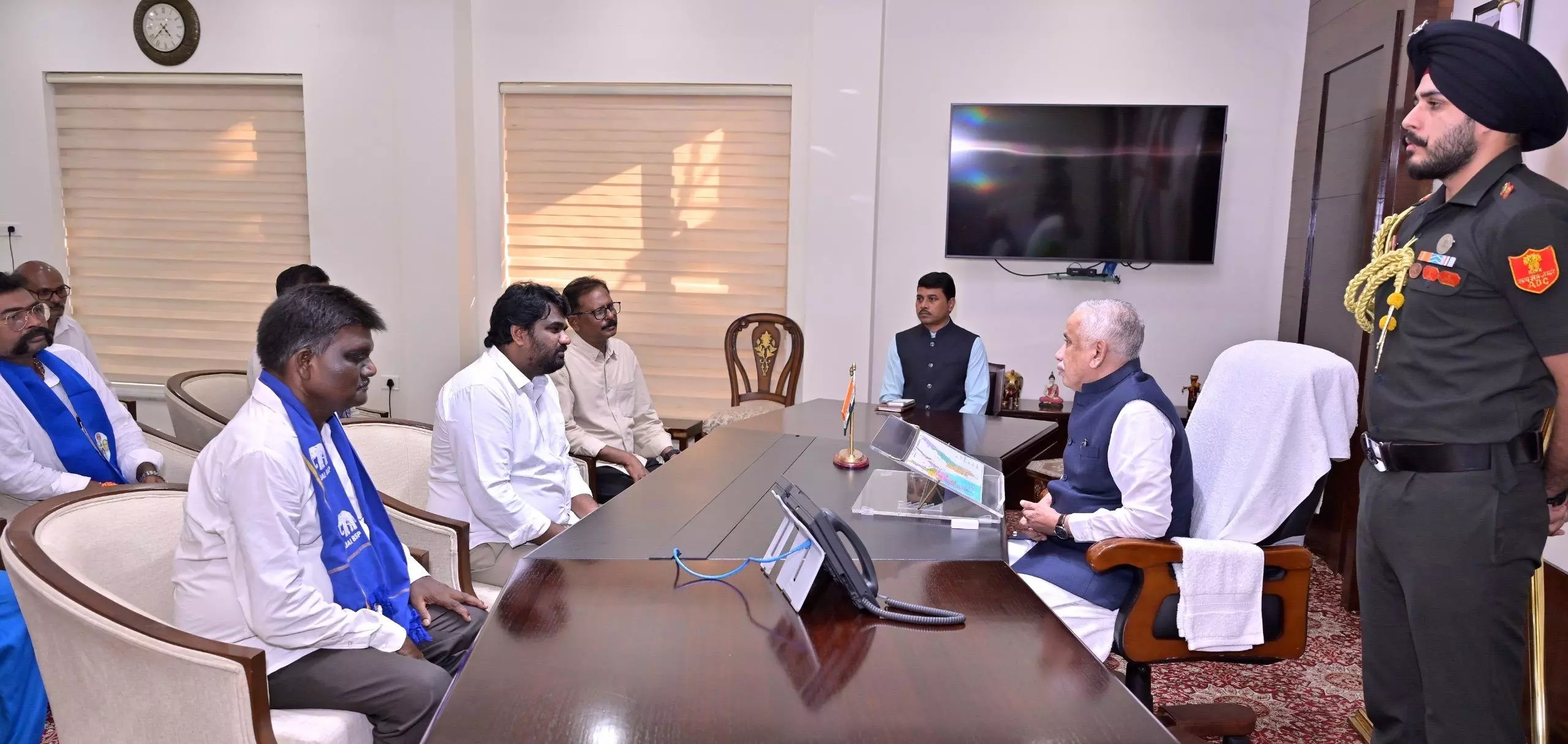 BSP Leaders Seek Governor’s Intervention Over Crimes Against Dalits BSP Leaders Seek Governor’s Intervention Over Crimes Against Dalits