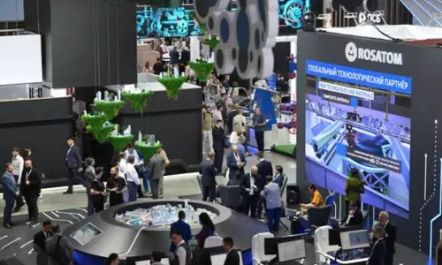 Russias High-tech Companies Showcase Products At First Innoprom.India Expo In Delhi