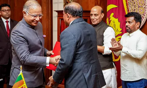Rajnath Singh Meets Sri Lankan President, PM, Pledges Joint Regional Safety Efforts