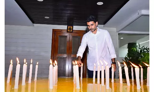 Lokesh Lights 53 Candles To Mark Naidu’s Arrest Anniversary