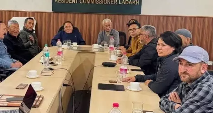 Ladakh’s Constitutional Talks Enter Crucial Phase; MHA Asks LAB & KDA to Build Consensus on Unresolved Issues Ladakh’s Constitutional Talks Enter Crucial Phase; MHA Asks LAB & KDA to Build Consensus on Unresolved Issues