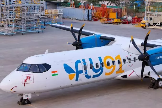 Airliner FLY91 Links Tirupati With Vijayawada And Rajahmundry Via Hyderabad Airliner FLY91 Links Tirupati With Vijayawada And Rajahmundry Via Hyderabad