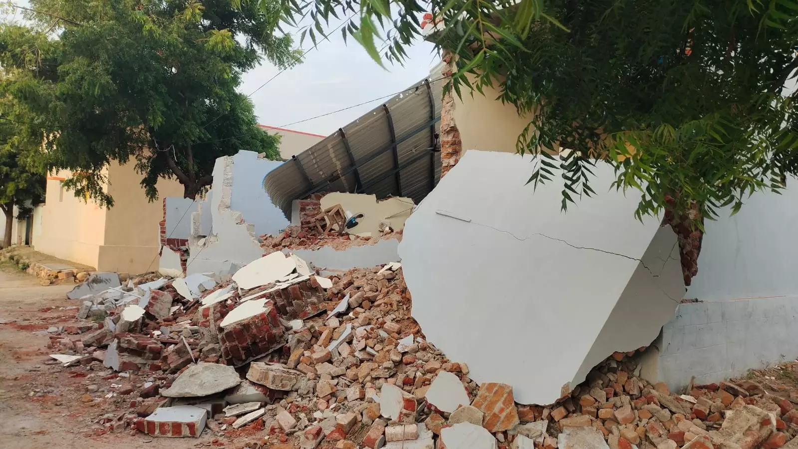 Gadwal: Dalit Youth’s House Demolished After Inter-Caste Marriage Gadwal: Dalit Youth’s House Demolished After Inter-Caste Marriage