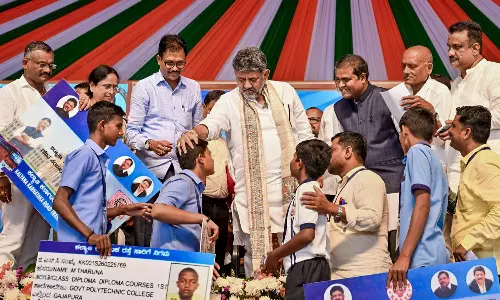DK Shivakumar Unveils Digital, Farm, Housing Schemes on Day 100 as CM DK Shivakumar Unveils Digital, Farm, Housing Schemes on Day 100 as CM