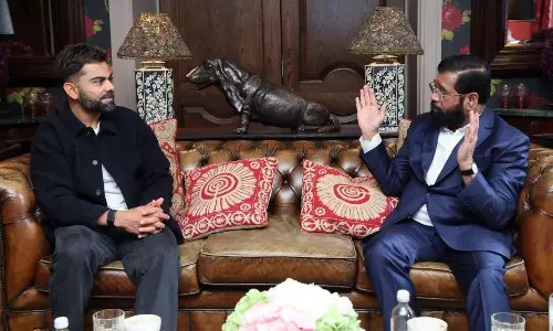 Virat Kohli Meets Maharashtra Dy CM Shinde in London, Discusses Sports, More