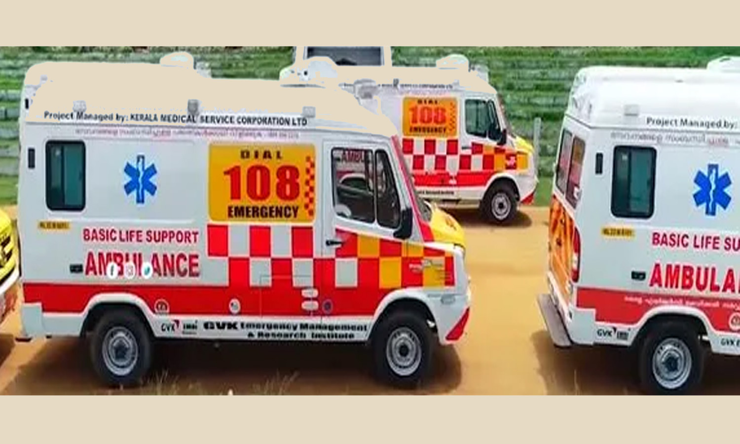 New 108 Ambulance Fleet Set for Kerala Roads This Month