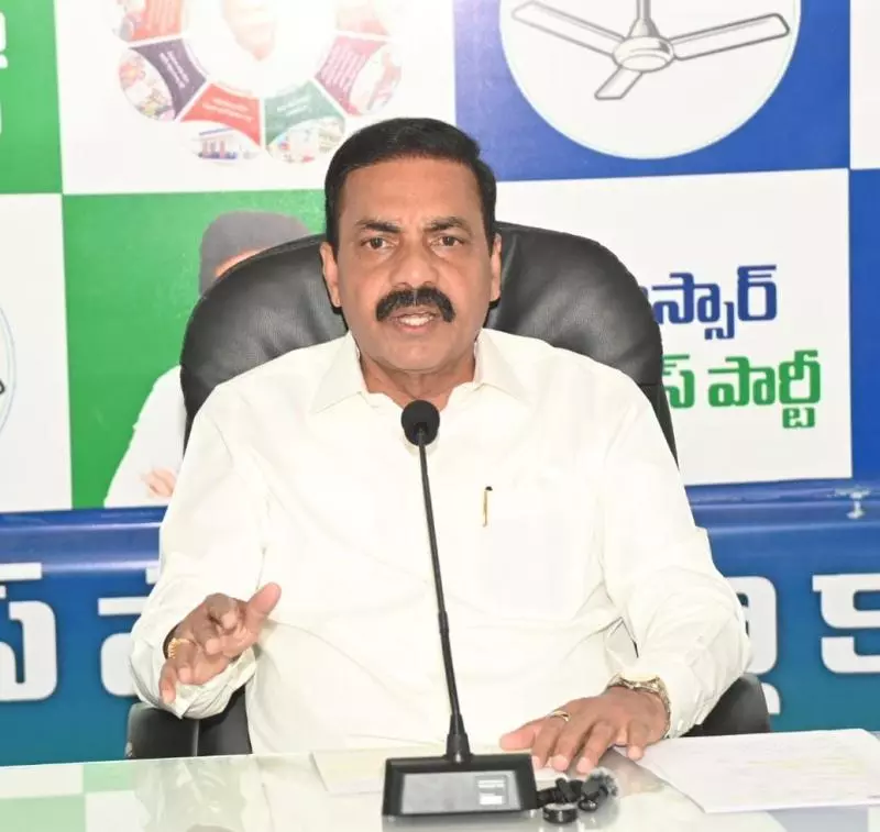 Kakani Demands Mandal-Wise Disclosure of Land Re-Verification Data Kakani Demands Mandal-Wise Disclosure of Land Re-Verification Data