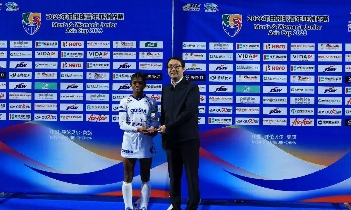 India Clinch Womens Junior Asia Cup Hockey Title For Third Time in a Row India Clinch Womens Junior Asia Cup Hockey Title For Third Time in a Row