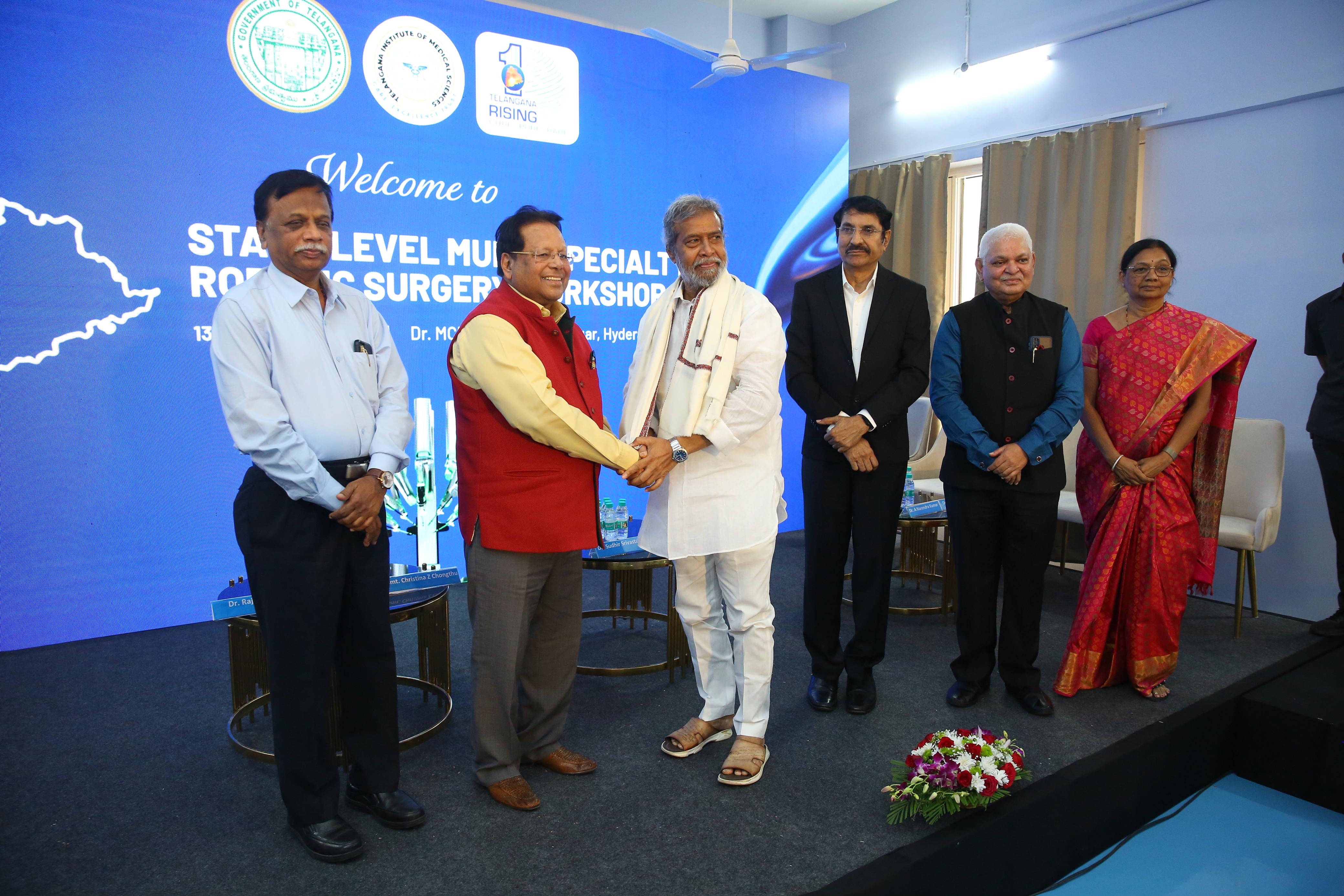 Telangana Plans Expanded Robotic Surgery Training For Postgraduates