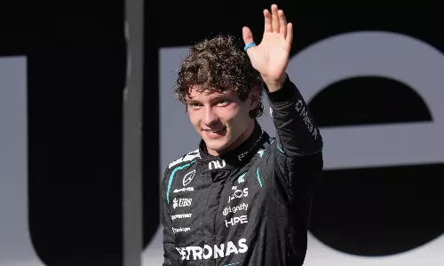 Mercedes Driver Kimi Antonelli Wins Formula 1’s Spanish Grand Prix 2026