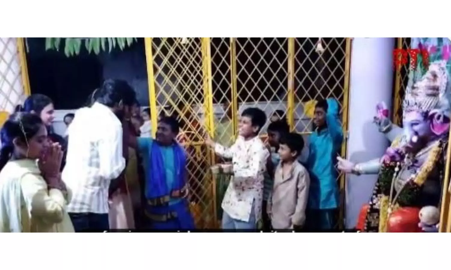 Hyderabad Children Lead Ganesh Chaturthi Celebrations at Temple Hyderabad Children Lead Ganesh Chaturthi Celebrations at Temple