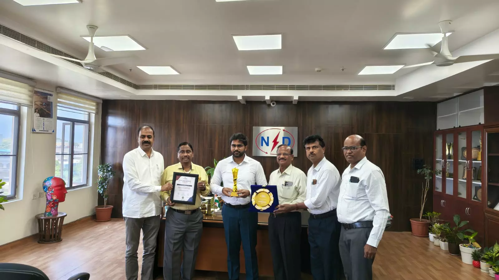 TGNPDCL Bags Two National Awards TGNPDCL Bags Two National Awards