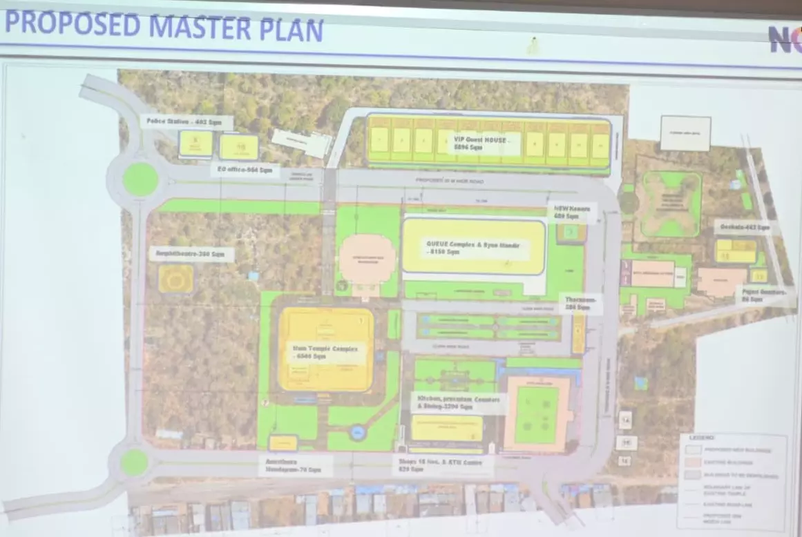 Adilabad: Basar Temple Key Structures to Be Completed Ahead of Godavari Pushkaralu Adilabad: Basar Temple Key Structures to Be Completed Ahead of Godavari Pushkaralu