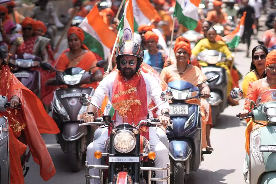 Kishan Reddy Accuses Congress, BRS of Suppressing Liberation Day Kishan Reddy Accuses Congress, BRS of Suppressing Liberation Day
