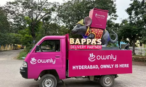 Ownly Puts ‘Bappa’s Delivery Partner’ on Hyderabad’s Roads with Mooshak on Wheels
