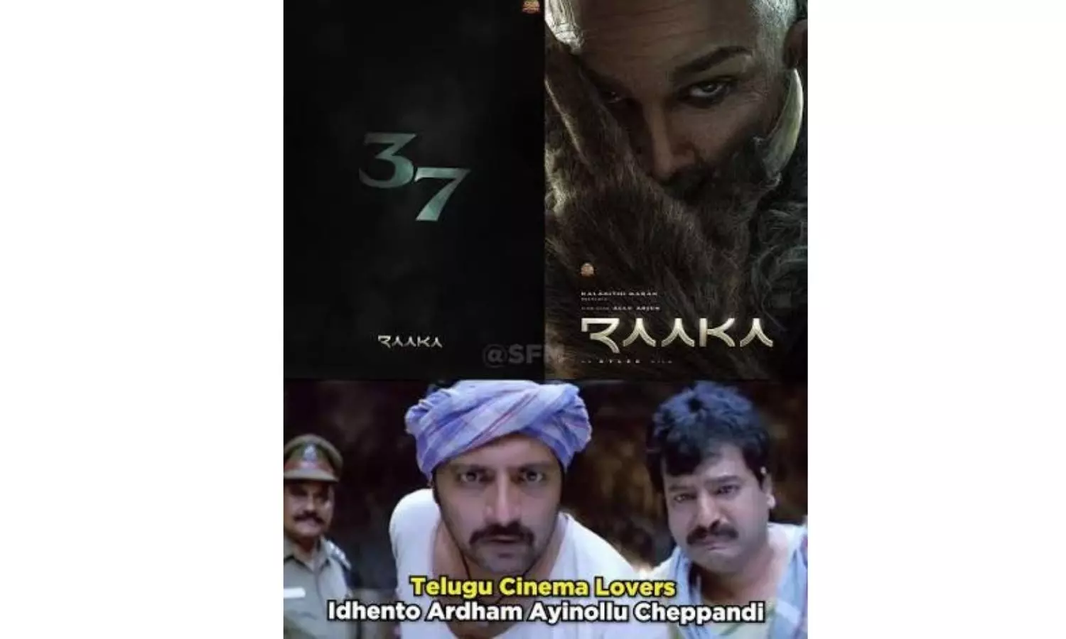 Allu Arjun Raaka Cryptic 37 Triggers Social Media Allu Arjun Raaka Cryptic 37 Triggers Social Media