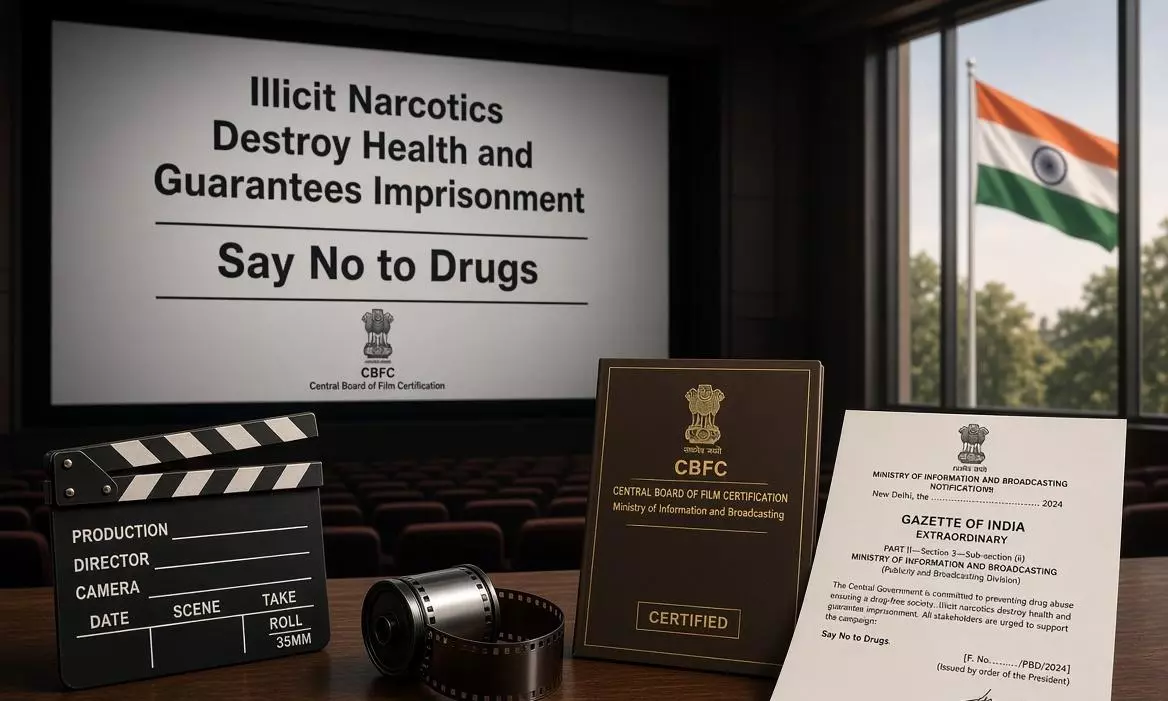 Centre Adds Anti-Drug Warnings to Official Film Certification Guidelines Centre Adds Anti-Drug Warnings to Official Film Certification Guidelines