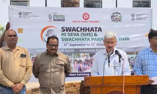 Vijayawada Railway Division Launches Swachhata Hi Seva Campaign