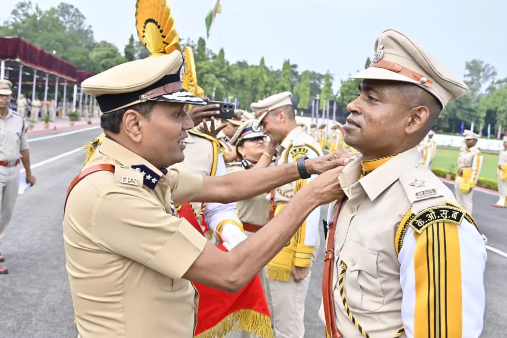 Passing Out Parade at NISA for 115 CISF Personnel Passing Out Parade at NISA for 115 CISF Personnel