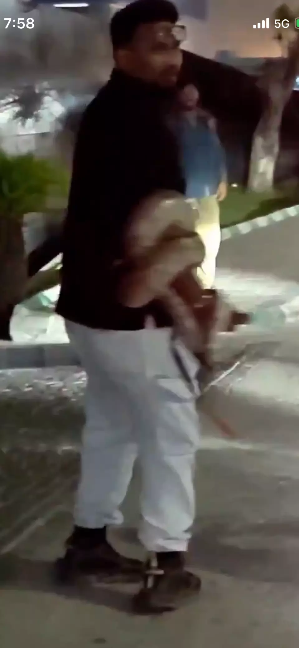 Hyderabad: Python Spotted Outside IT Firms Near Durgam Cheruvu, Sparks Panic Hyderabad: Python Spotted Outside IT Firms Near Durgam Cheruvu, Sparks Panic