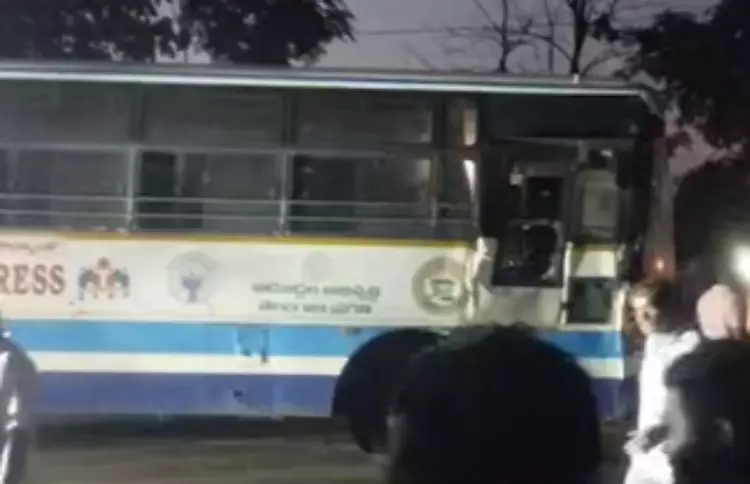 Siddipet: RTC Bus-Tractor Collision Leaves Several Injured Siddipet: RTC Bus-Tractor Collision Leaves Several Injured