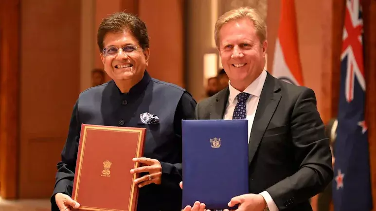 India-New Zealand FTA Likely to Take Effect Within a Month India-New Zealand FTA Likely to Take Effect Within a Month