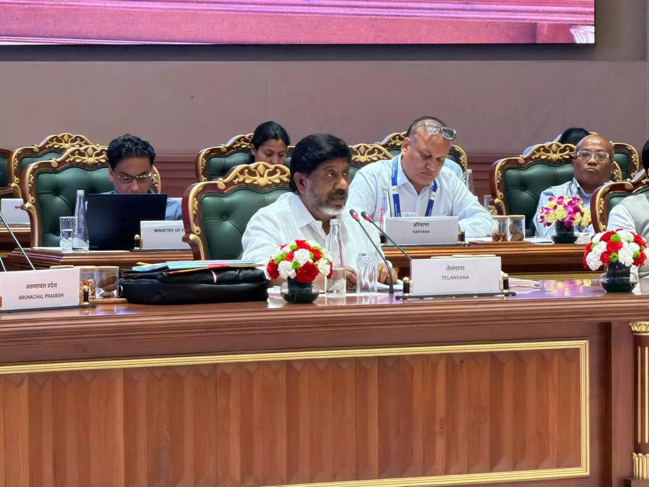 Telangana to Play Key Role in Achieving Viksit Bharat Goal: Bhatti Telangana to Play Key Role in Achieving Viksit Bharat Goal: Bhatti