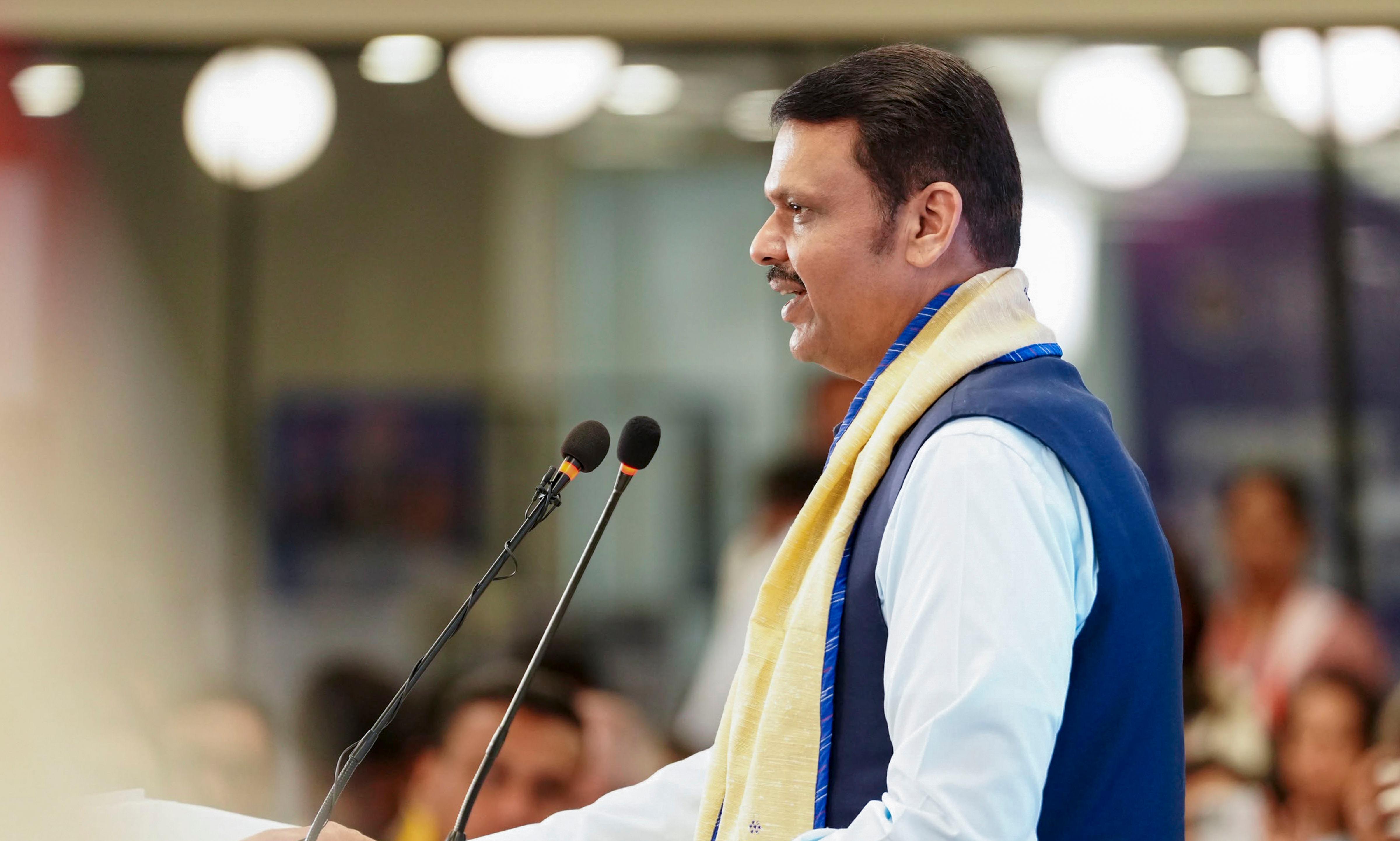 Examine Yourself First, Says Maharashtra CM Fadnav