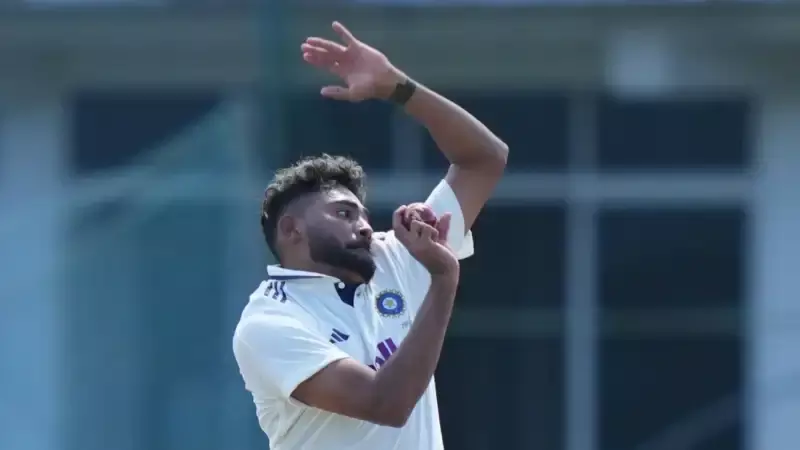 Siraj to Lead Hyderabad Ranji Trophy Side Siraj to Lead Hyderabad Ranji Trophy Side