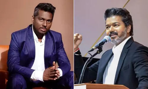 Atlee Hails CM Vijay And Takes A Dig At Vijay Sethupathi Atlee Hails CM Vijay And Takes A Dig At Vijay Sethupathi