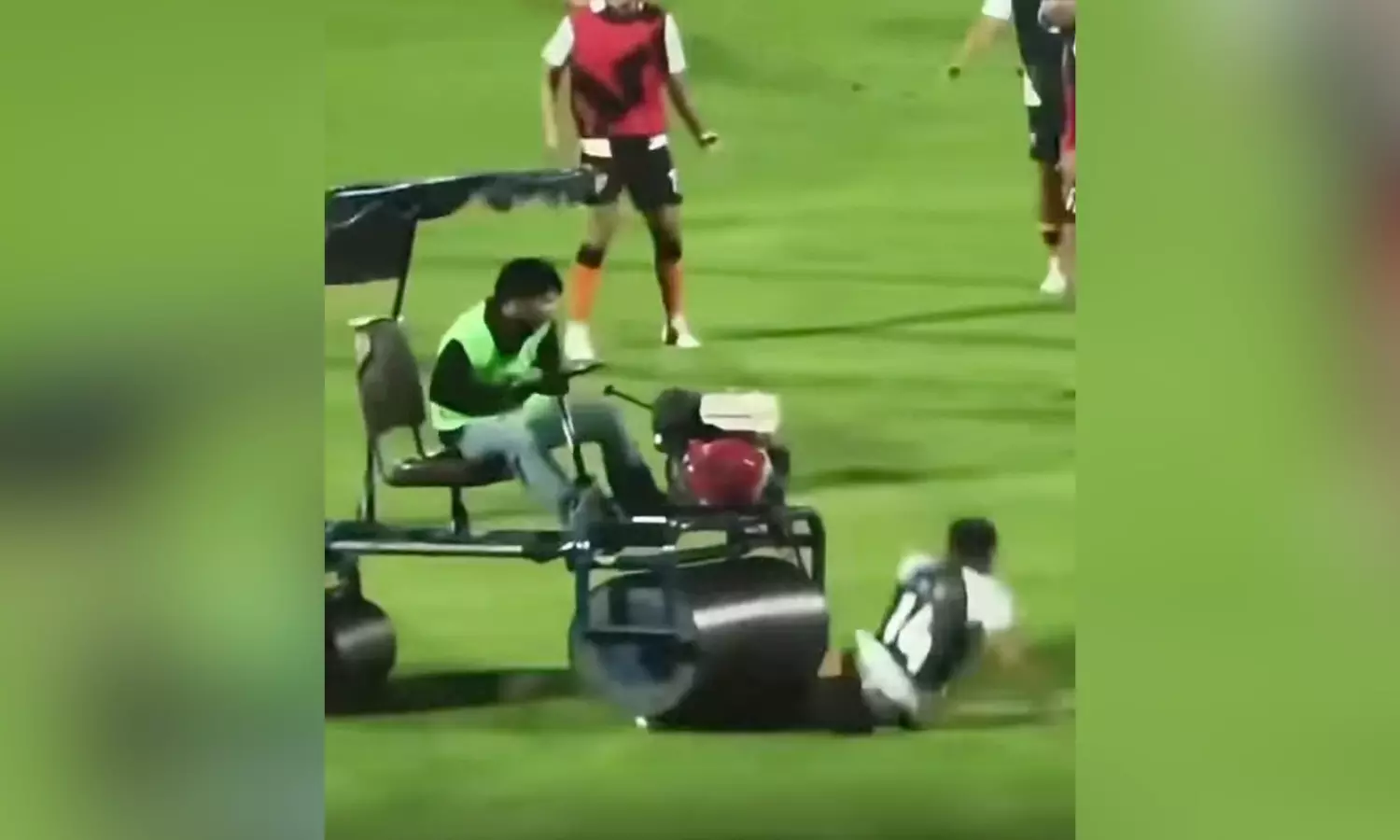 Former England Footballer Townsend Run Over By Pitch Roller in Thailand Former England Footballer Townsend Run Over By Pitch Roller in Thailand