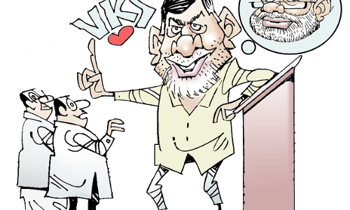 Andhra Pradesh Neta Natter | VKS — Naidu’s new salute to Modi Andhra Pradesh Neta Natter | VKS — Naidu’s new salute to Modi