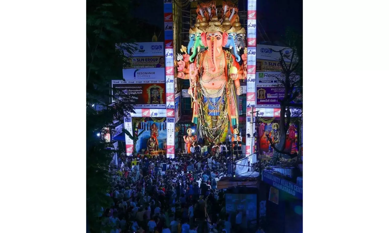 Khairatabad Ganesh Darshan to Conclude on Sept 23 Khairatabad Ganesh Darshan to Conclude on Sept 23