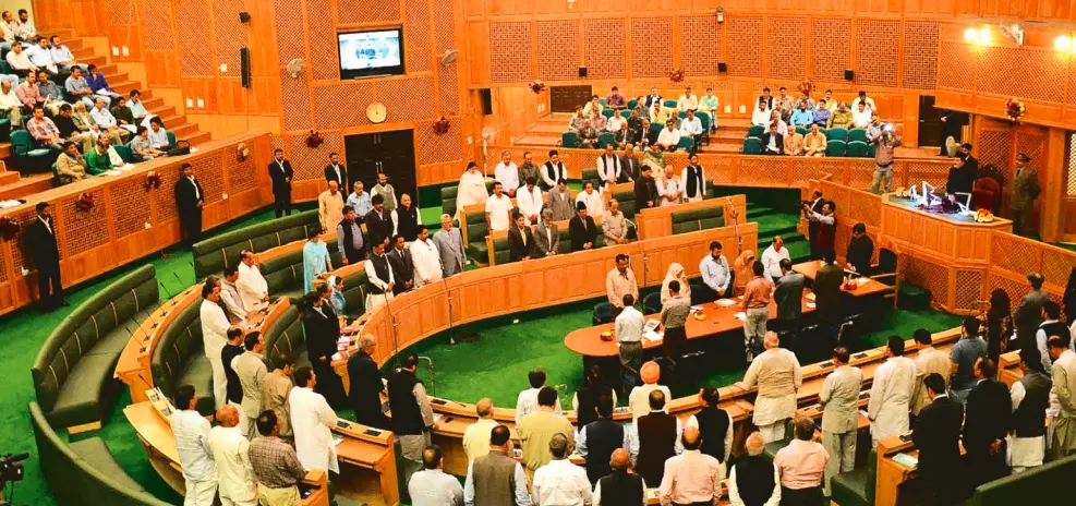 BJP, Treasury Benches Clash As J&K Assembly Session Opens BJP, Treasury Benches Clash As J&K Assembly Session Opens