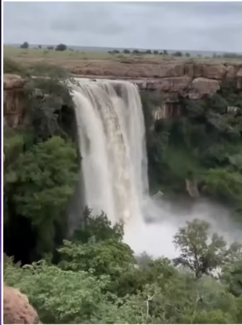 Saira Waterfalls Come Alive After Rains Saira Waterfalls Come Alive After Rains