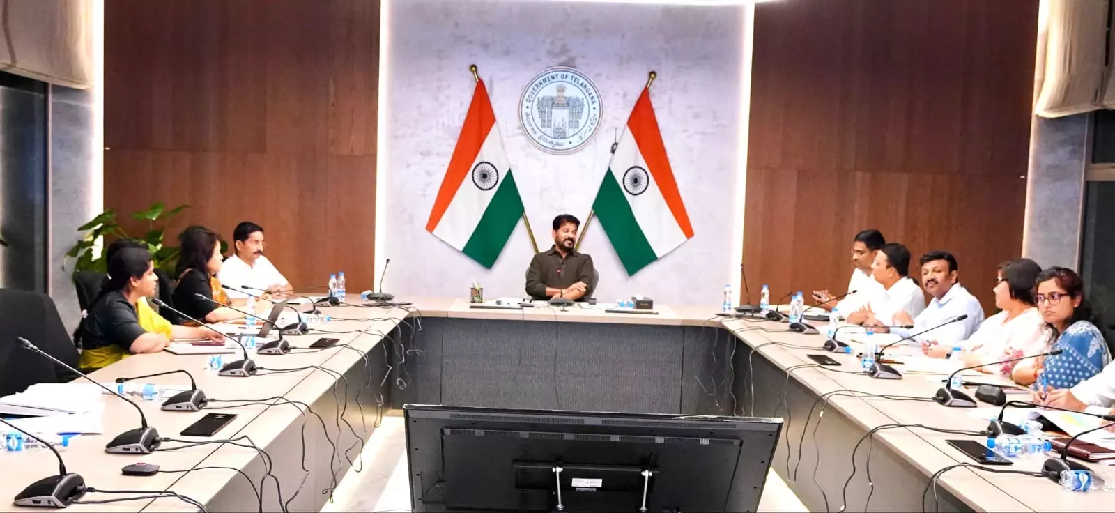Revanth Reddy Directs Officials To Expedite Warangal Super-Speciality Hospital Works Revanth Reddy Directs Officials To Expedite Warangal Super-Speciality Hospital Works