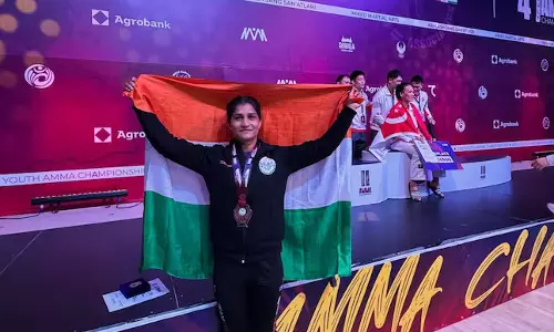 Suchika Tariyal Wins Bronze in MMA at Asian Games Suchika Tariyal Wins Bronze in MMA at Asian Games