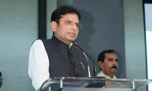 Telangana Aims To Emerge As Hub for Health Innovation: Sridhar Babu Telangana Aims To Emerge As Hub for Health Innovation: Sridhar Babu