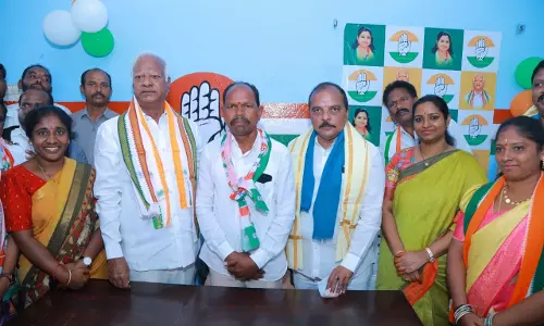 Congress Opens New Office In Dharmasagar Congress Opens New Office In Dharmasagar